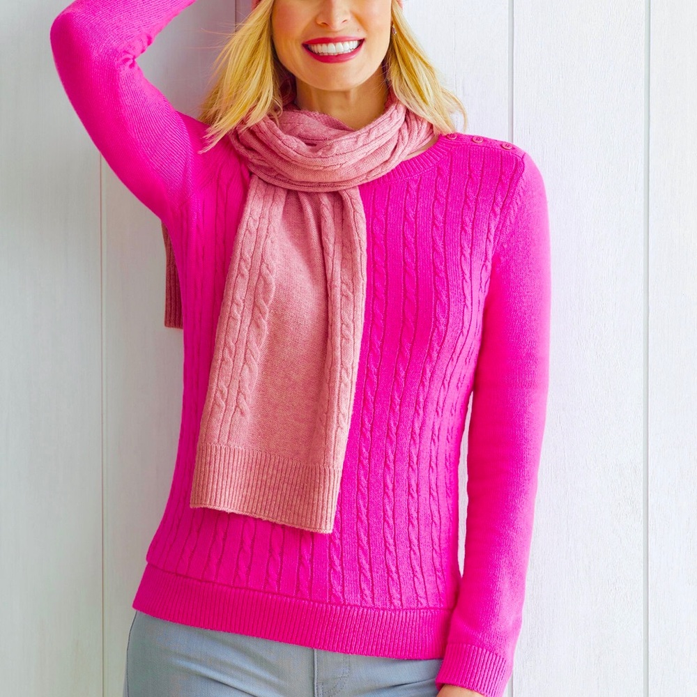 Talbots Cableknit Supersoft Sweater